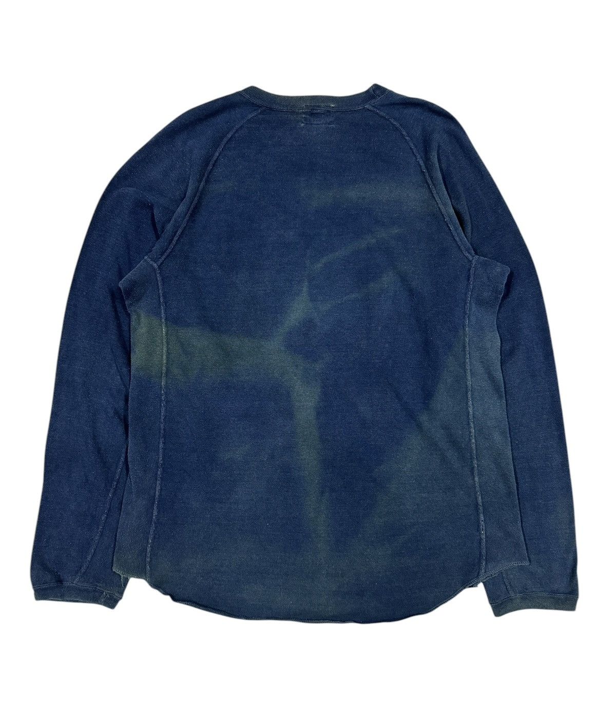 Pherrow's Storm Blue Pherrows Bros&Co Indigo Blue Sunfaded Sweatshirt Size US L / EU 52-54 / 3 - 2 Thumbnail