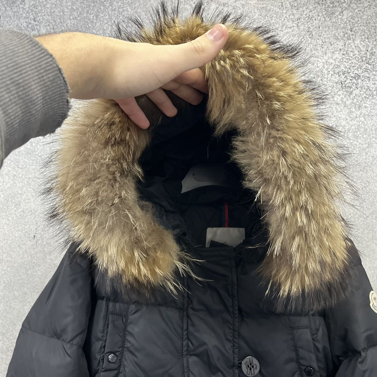 Moncler Moncler Parka Puffer Black fur Jacket Size M / US 6-8 / IT 42-44 - 7 Thumbnail