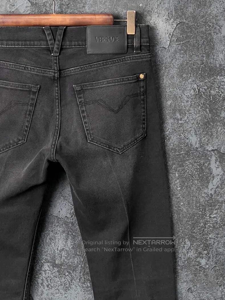 Versace Versace Smoked black cotton denim Size US 28 / EU 44 - 6 Thumbnail