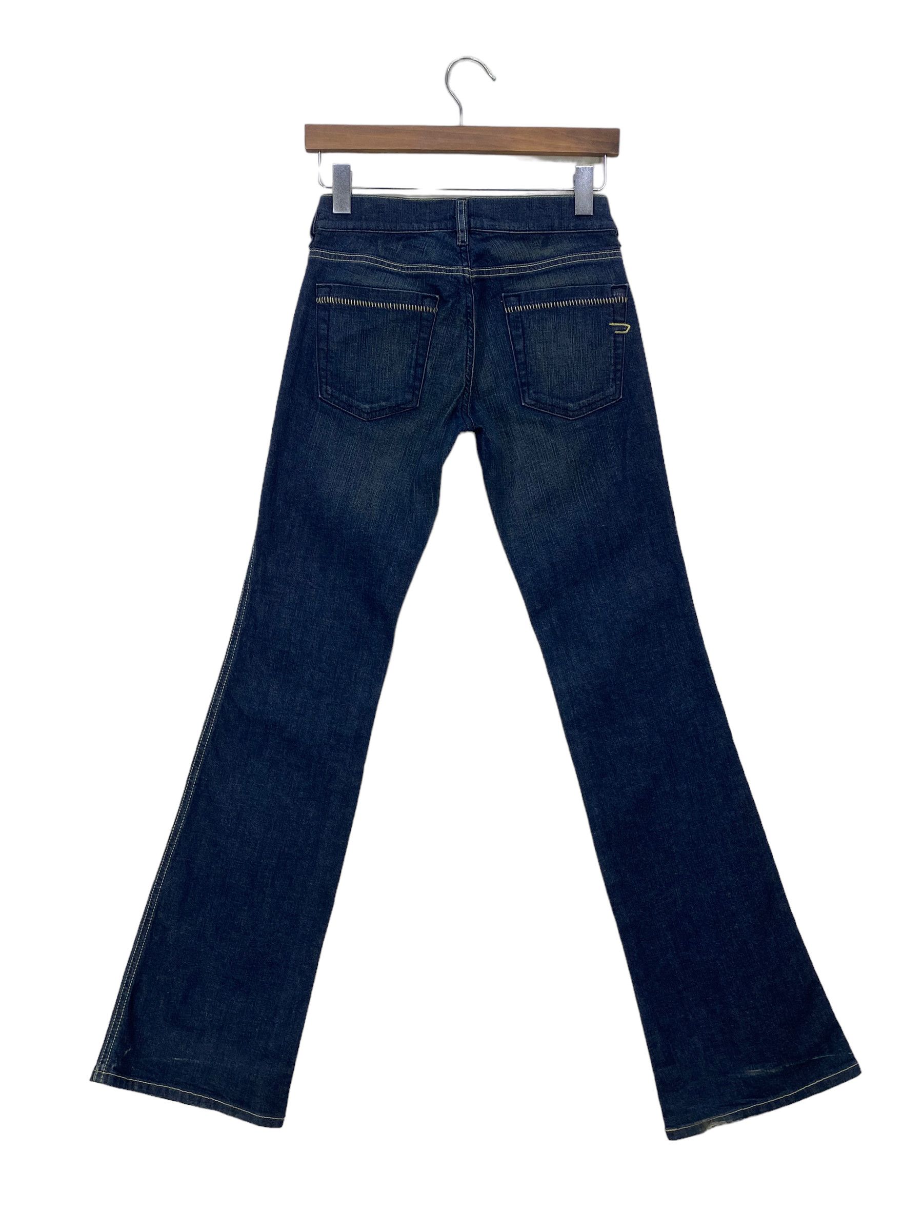 image of Diesel Flare Denim Jeans Made In Italy in Blue, Women's (Size 26)