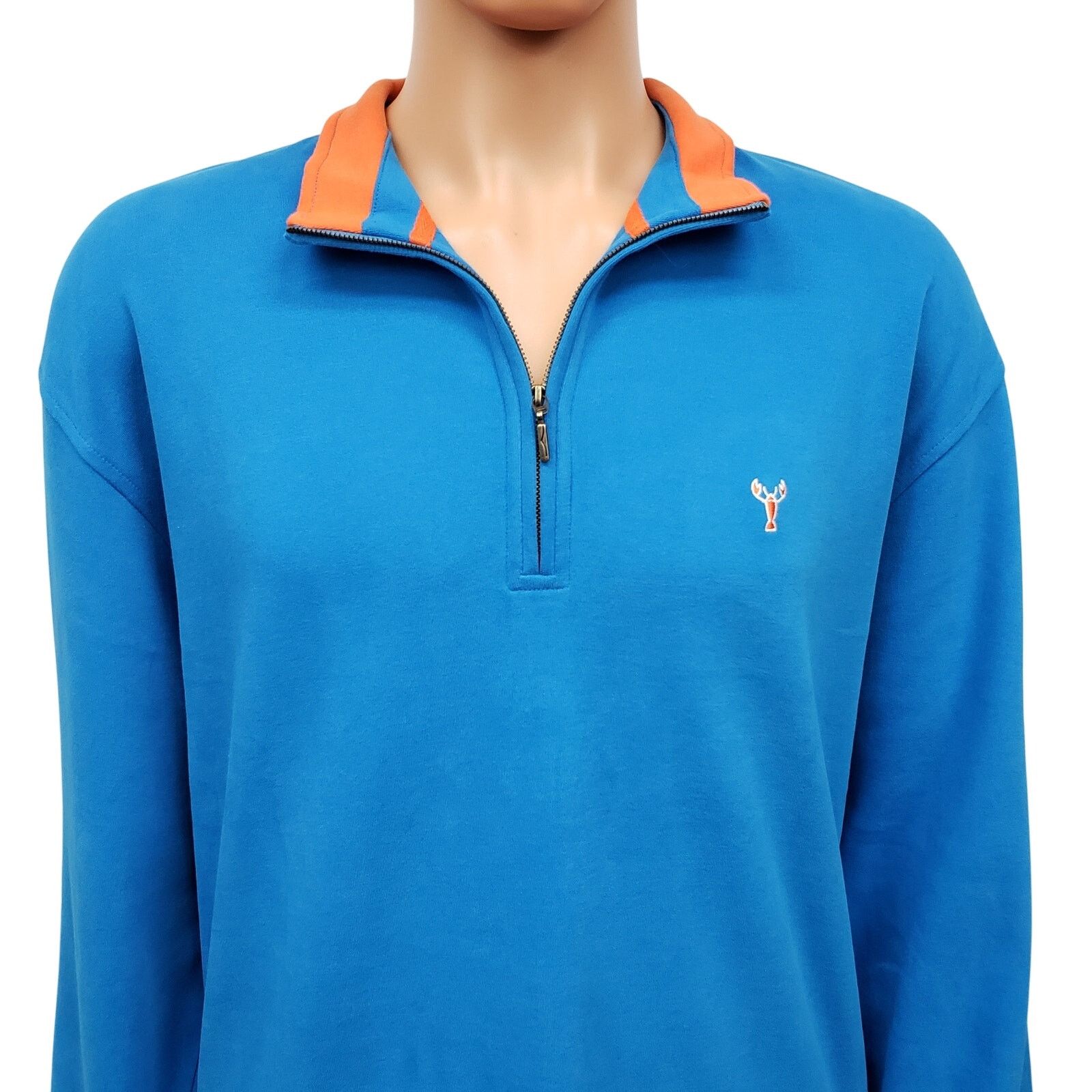 Other The Hamptons Harbor 1/4 Zip Sweatshirt XXL 2XL Pima $140 Size US XXL / EU 58 / 5 - 7 Thumbnail