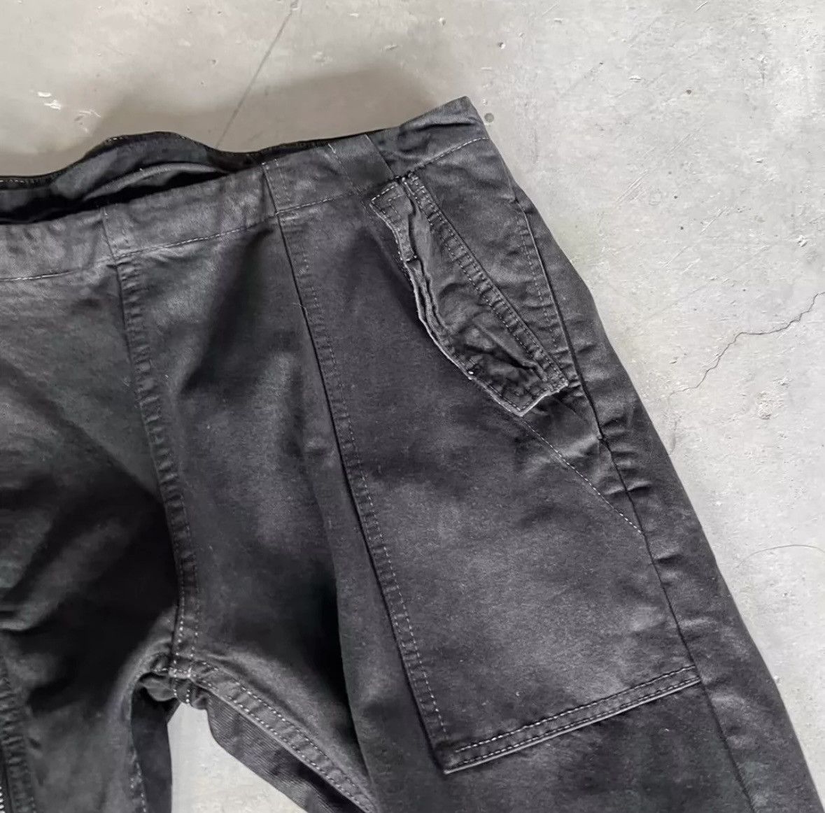 Rick owens 16fw air cut jeans
