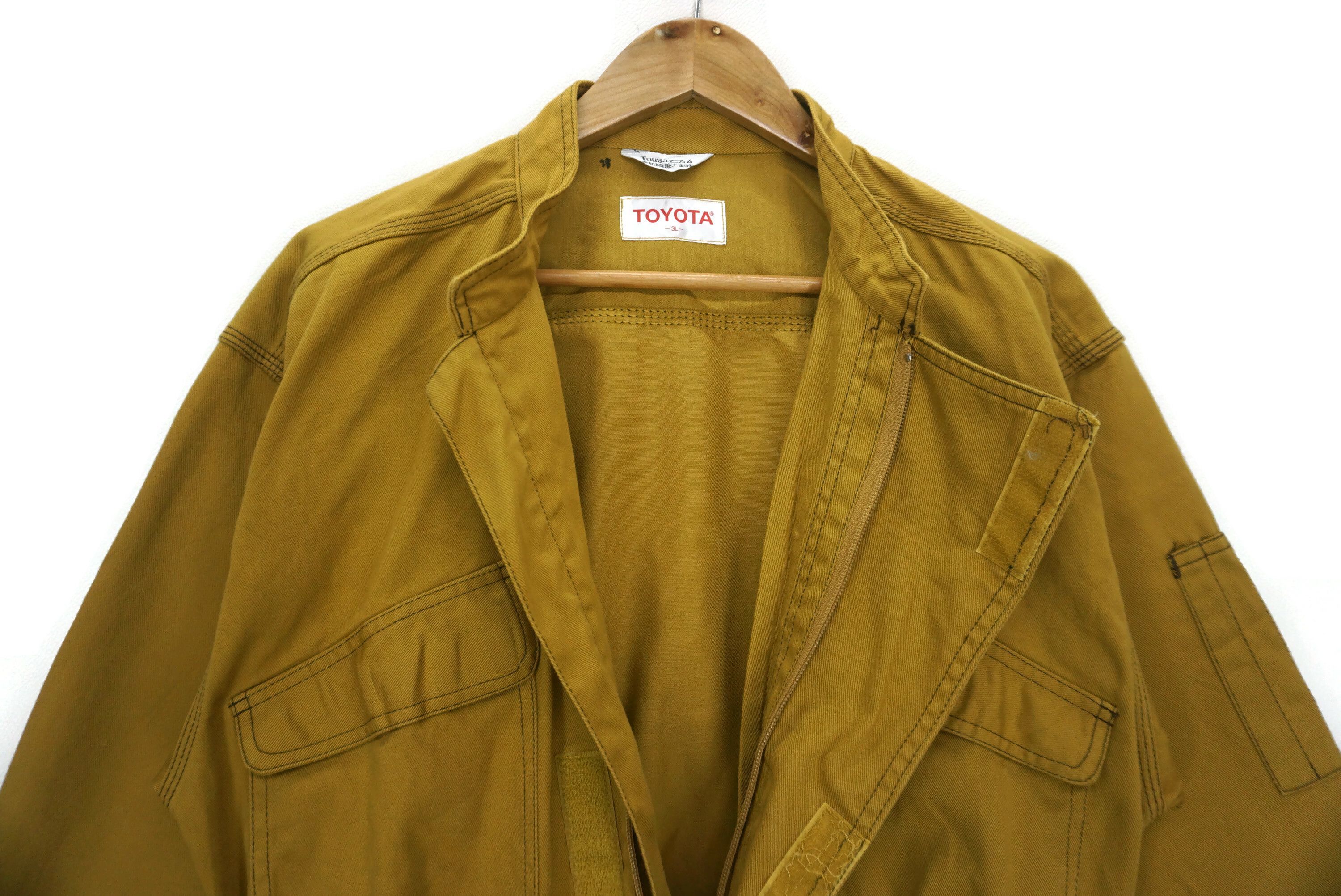 Japanese Brand Vintage Toyota Tokyo Mechanics Coveralls Earth Tone Jumpsuit Size US 32 / EU 48 - 7 Thumbnail