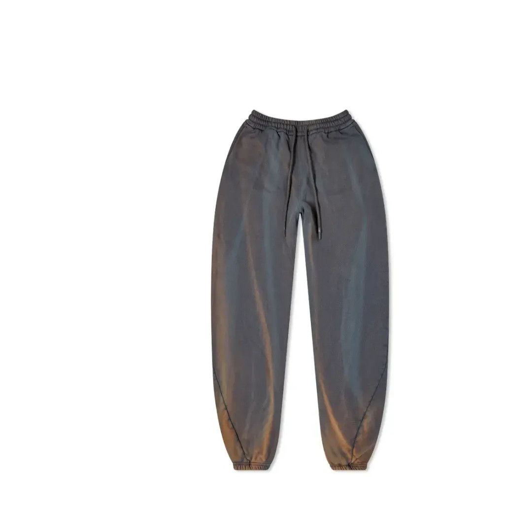 Off-White o1mle0425 Laundry Twisted Sweatpants in Brown Size 24" / US 00 / IT 34 - 1 Thumbnail