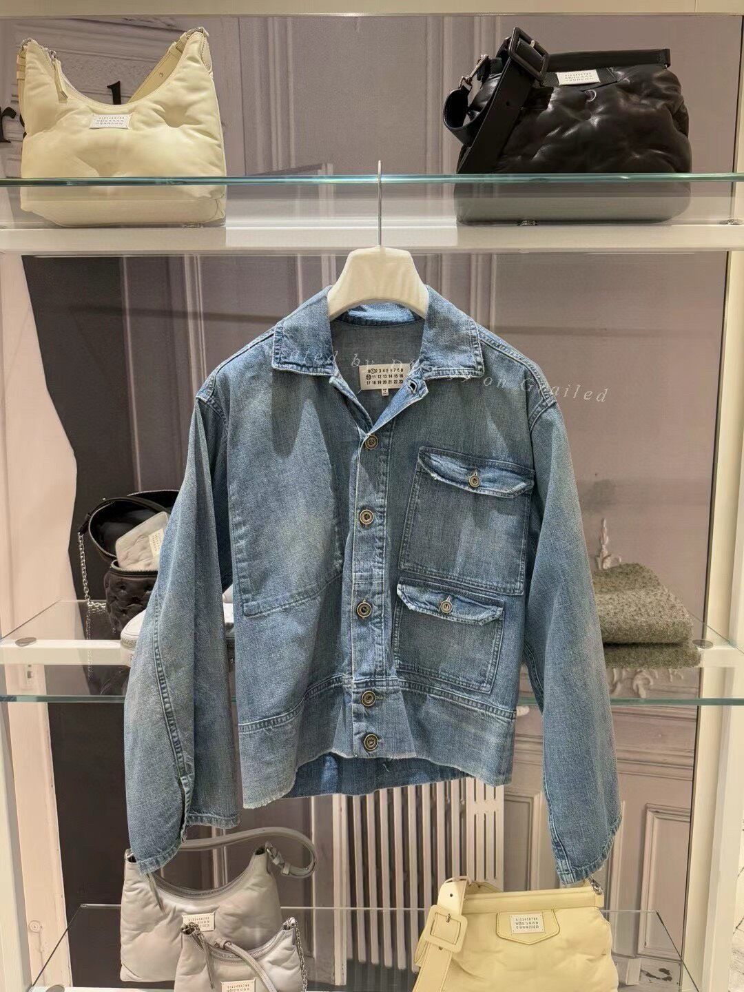 Maison Margiela Maison Margiela Denim Jacket Size S / US 4 / IT 40 - 1 Thumbnail