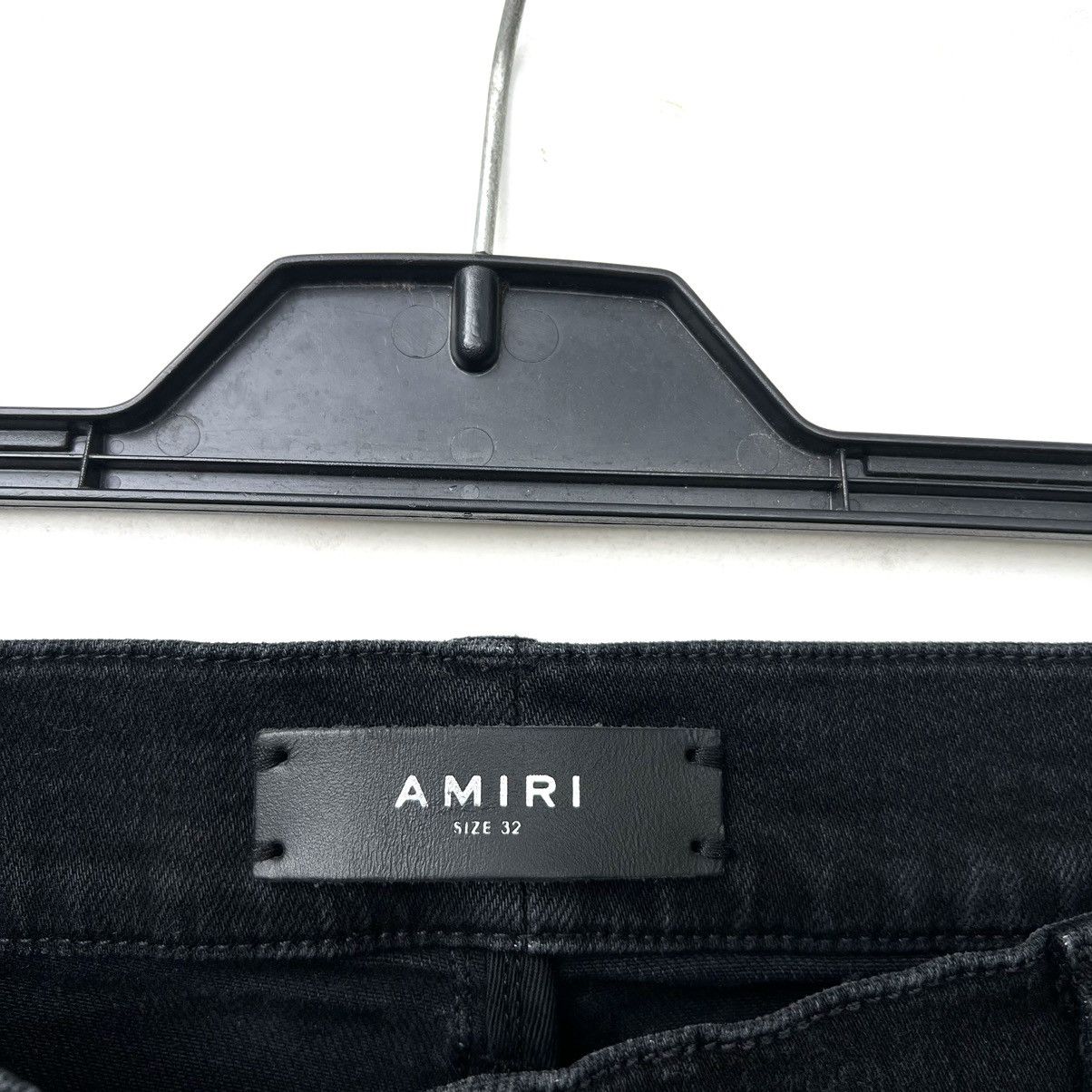 Amiri Broken Jean aged black amiri jeans Size US 32 / EU 48 - 6 Thumbnail