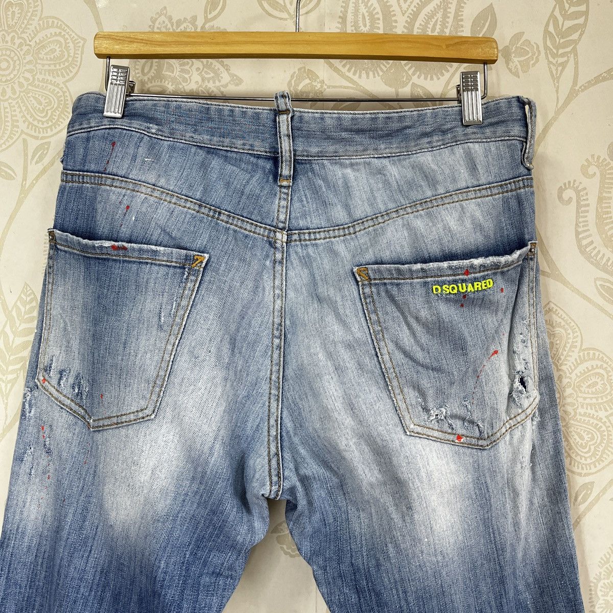 Dsquared2 DSquared2 Distressed Painters Denim Made In Italy Jeans Size US 32 / EU 48 - 25 Thumbnail
