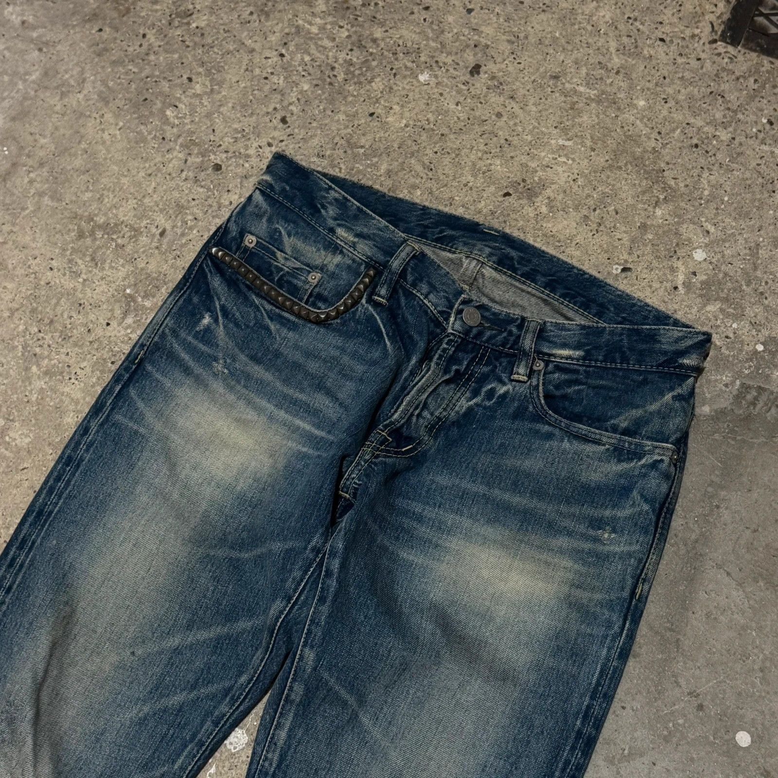 Hysteric Glamour Hysteric Glamours studded jeans Size US 30 / EU 46 - 2 Thumbnail