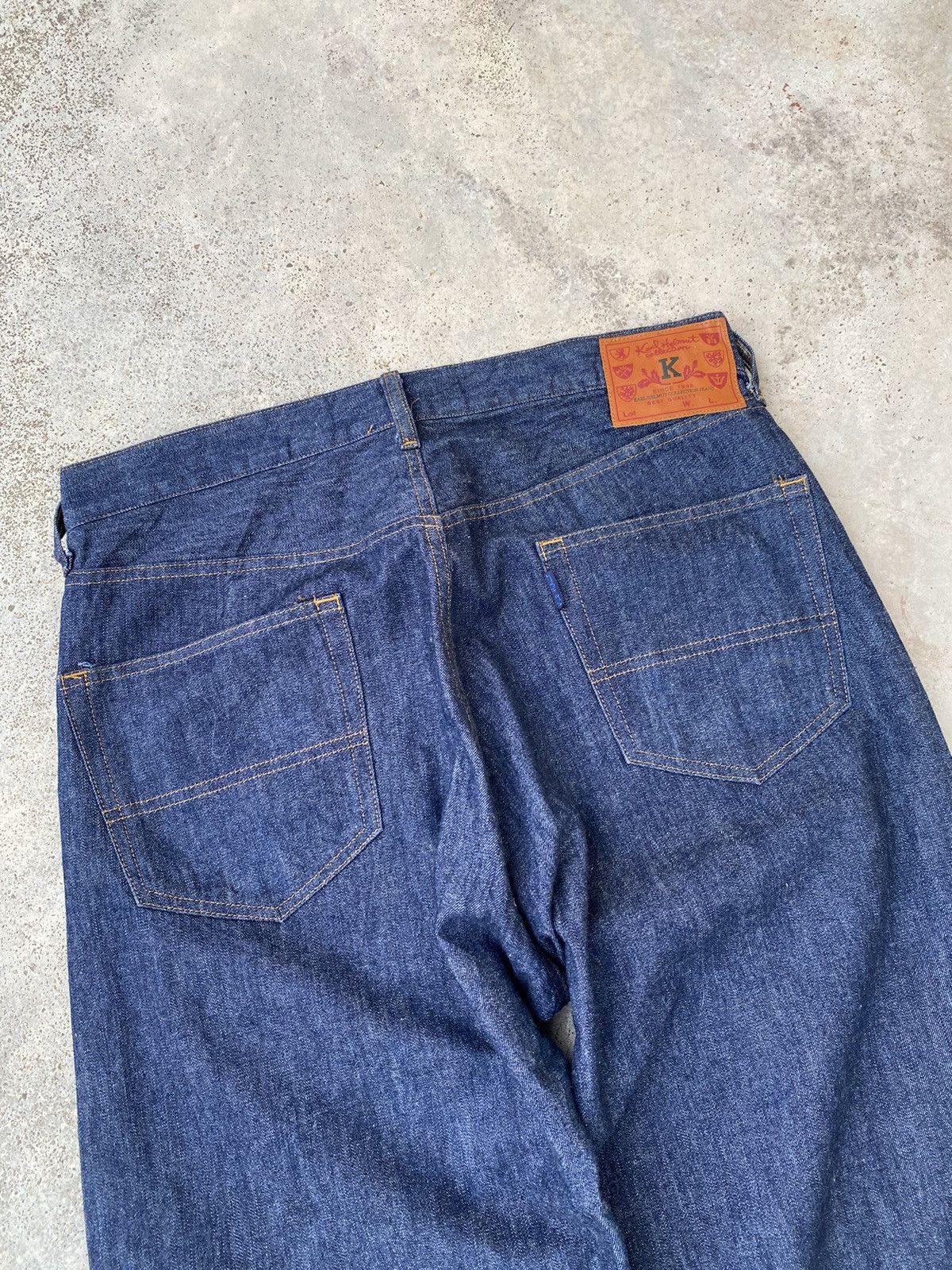 Karl Helmut 2000s Archive Karl Helmut Embroidered Dogs y2k Denim Size US 34 / EU 50 - 5 Thumbnail