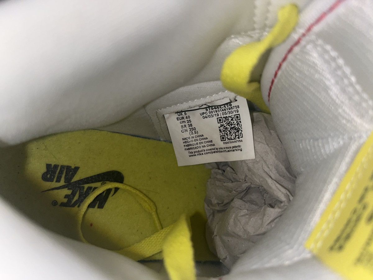 Jordan Brand × Nike Air Jordan 1 “First Class Flight” - NEW Size US 7 / EU 40 - 6 Thumbnail