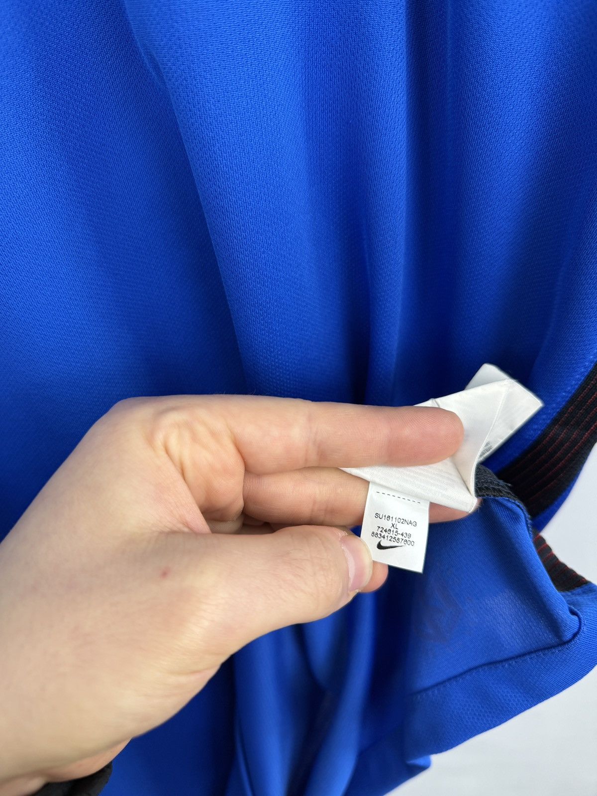 Nike 🇫🇷 Vintage 2016 Nike France Soccer Jersey Rare Retro Y2K Size US XL / EU 56 / 4 - 9 Thumbnail