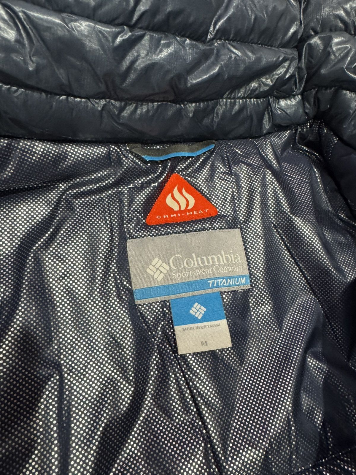 Columbia Navy Blue Columbia Titanium Puffer Jacket Size M Size US M / EU 48-50 / 2 - 13 Thumbnail