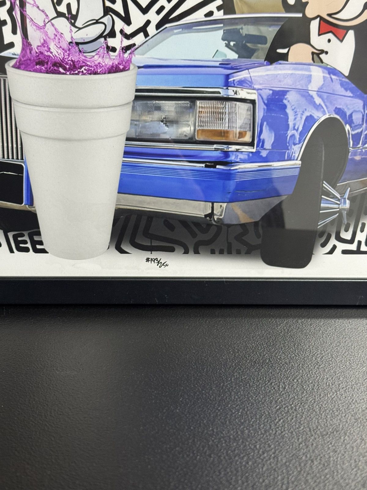 Other Art Work By Adam “The Jump Off pt. 2” #193/250 Framed Print Size ONE SIZE - 3 Thumbnail