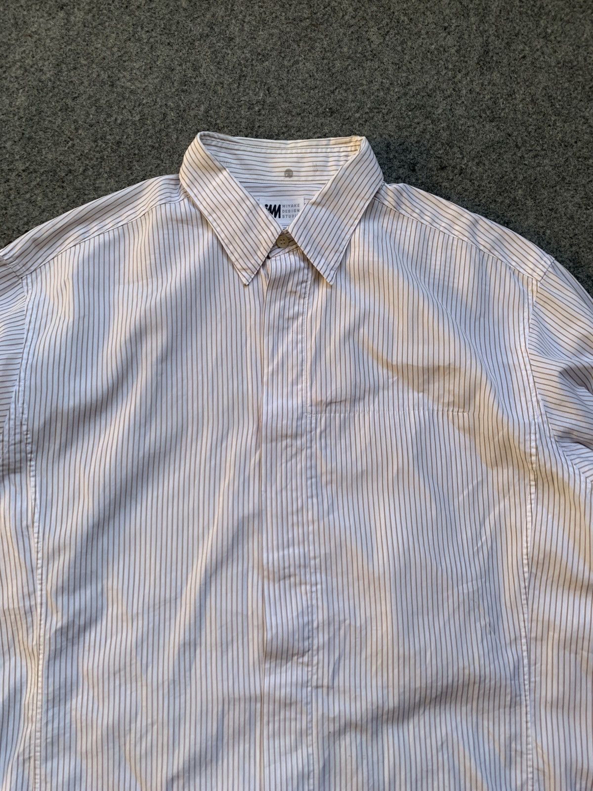 Issey Miyake Issey miyake x hamilton striped shirt Size US L / EU 52-54 / 3 - 2 Thumbnail