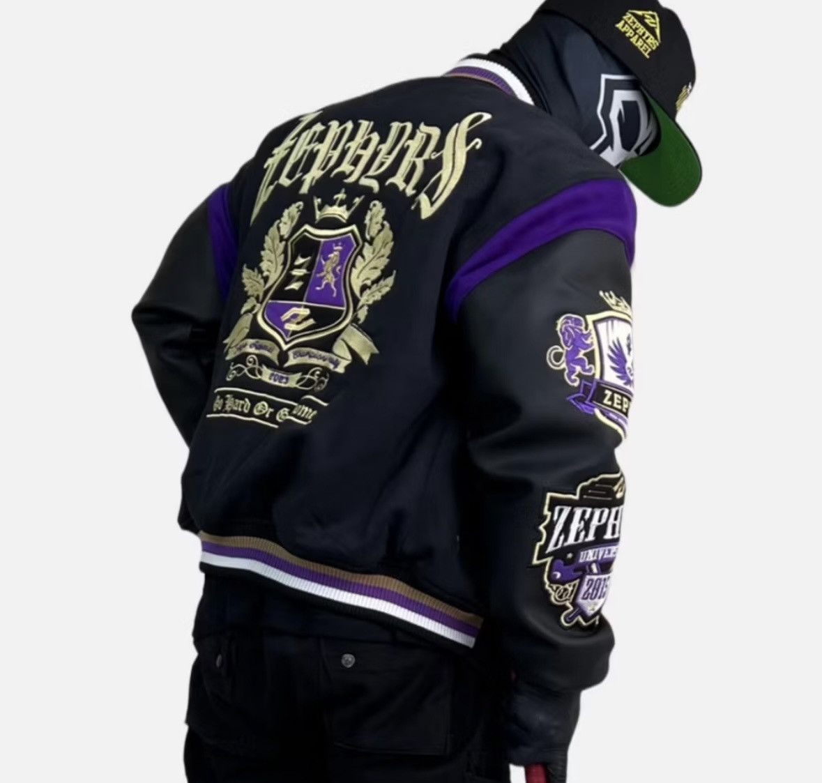 Other Varsity jacket black skull Size US L / EU 52-54 / 3 - 5 Thumbnail