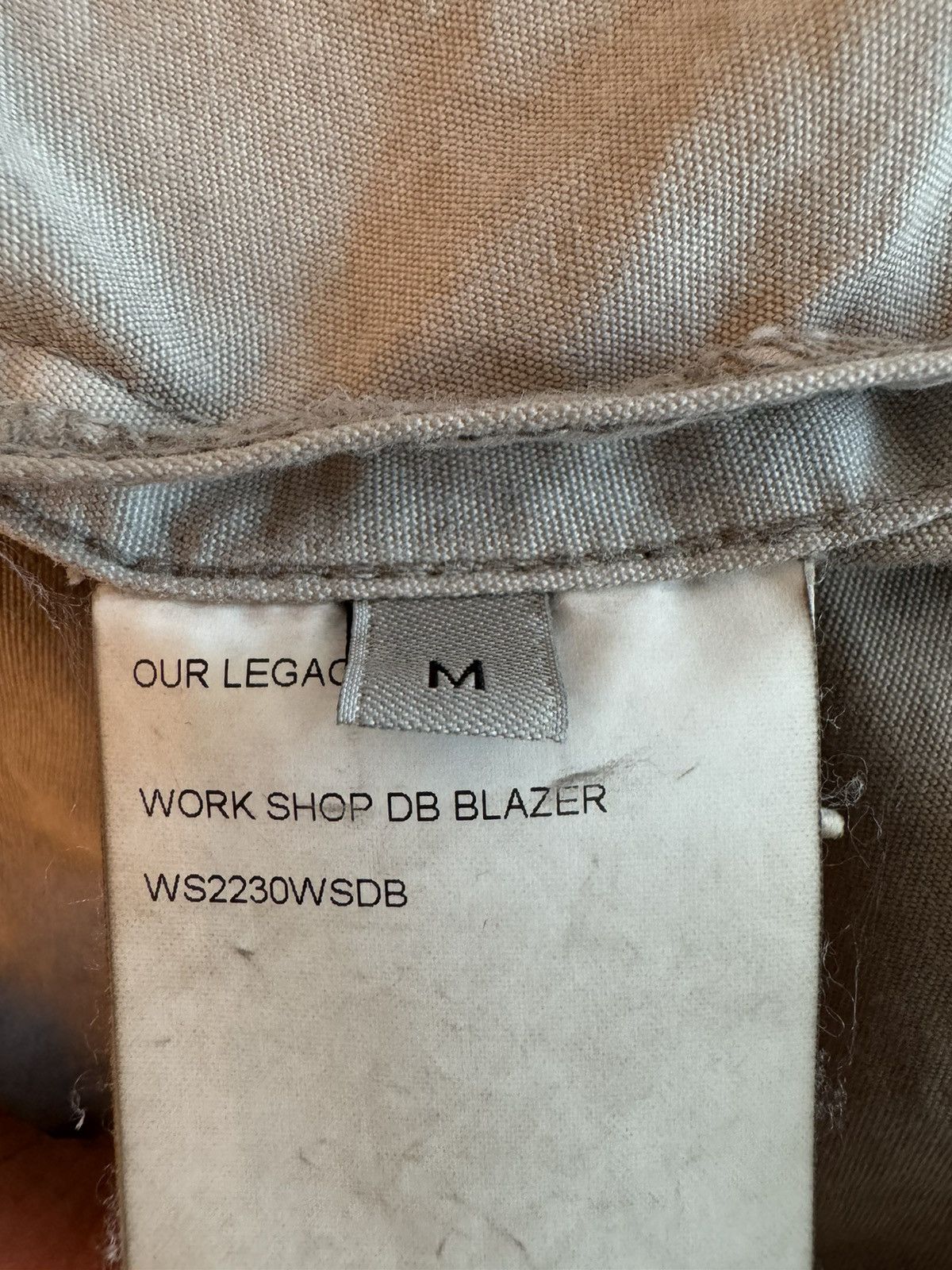 Our Legacy Our legacy workshop natura bruno db blazer Size US M / EU 48-50 / 2 - 4 Thumbnail