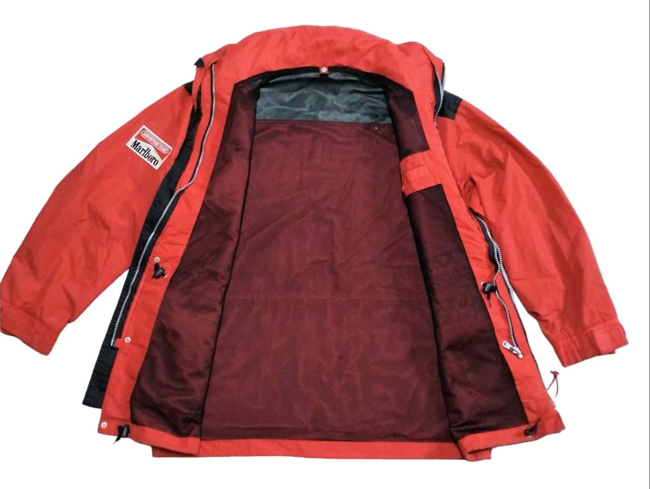 Marlboro Vintage Marlboro Adventure Team Hidden Hoodie Zipper Jacket Size US L / EU 52-54 / 3 - 3 Thumbnail