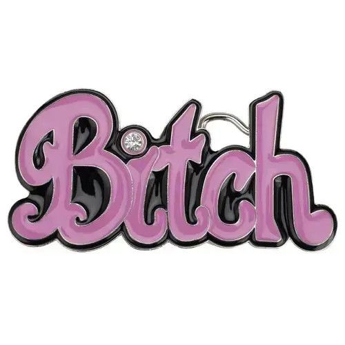 Other "BITCH" Letter belt buckle ( no belt ) Size ONE SIZE - 3 Thumbnail