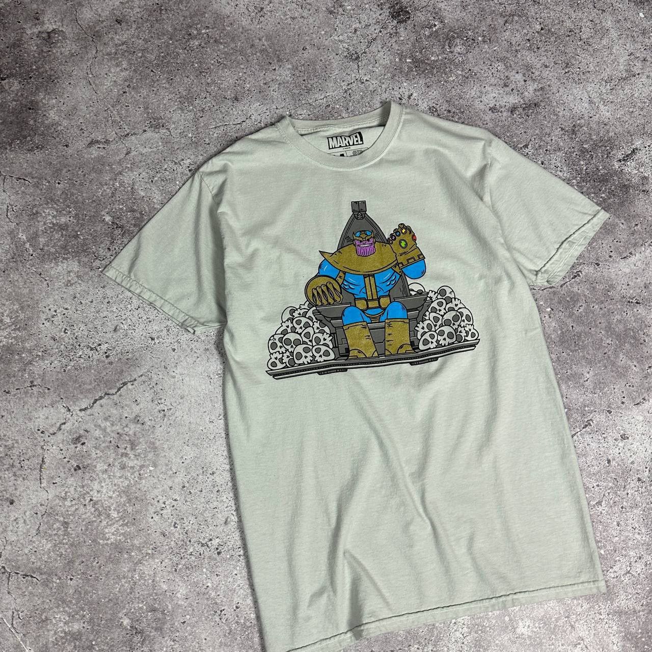 Marvel Comics Marvel Comics Thanos cartoon lootwear original y2k tee DC Size US M / EU 48-50 / 2 - 2 Thumbnail