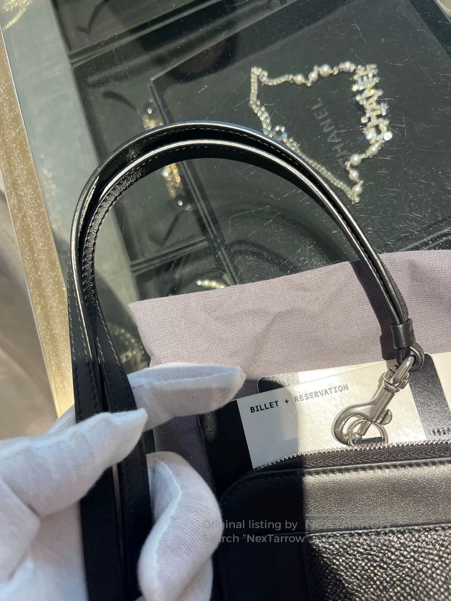 Balenciaga Balenciaga Passport Holder in Black Leather. Size ONE SIZE - 3 Thumbnail