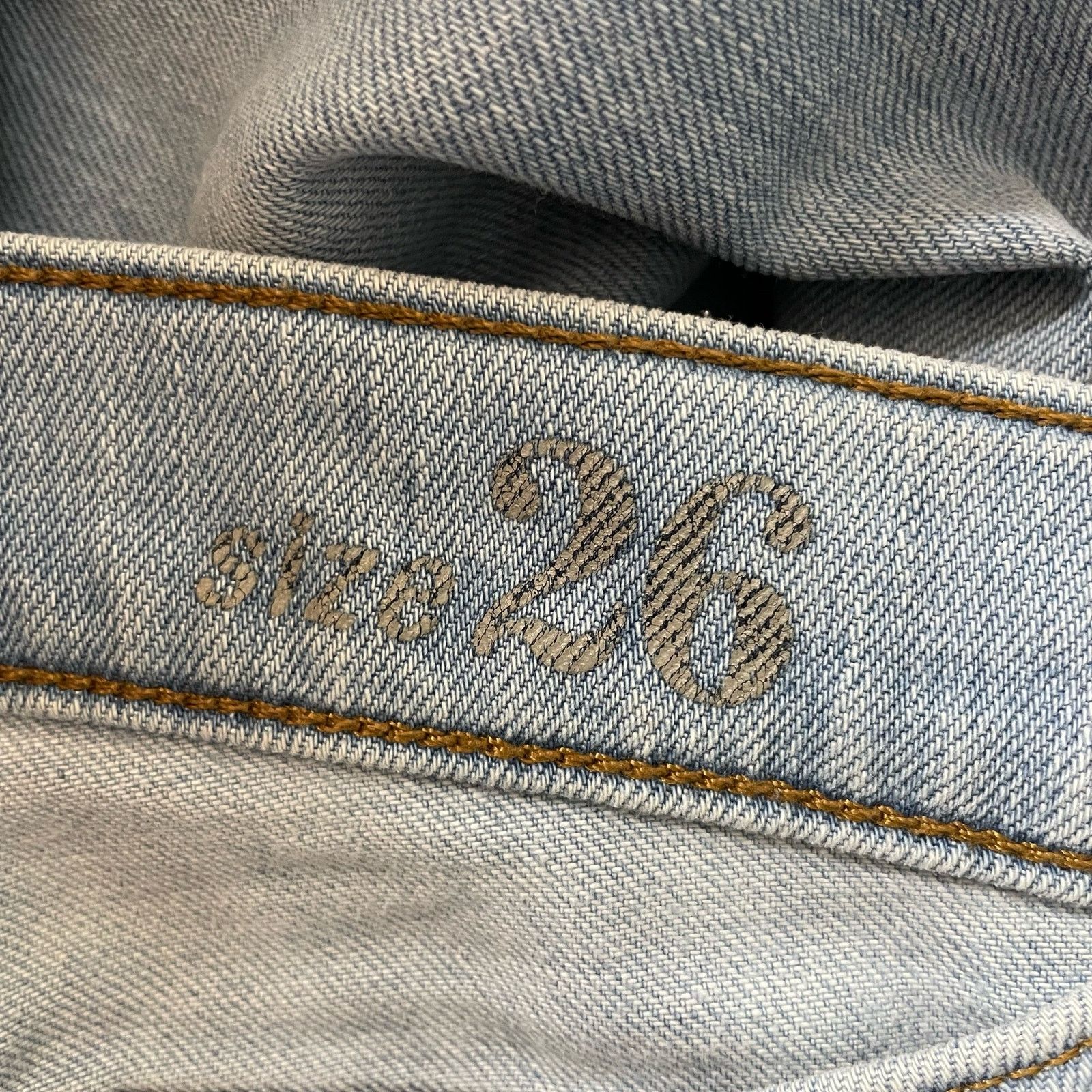 J.Crew J Crew Toothpick Light Wash Distressed Skinny Jeans - 26 Size 26" / US 2 / IT 38 - 6 Thumbnail