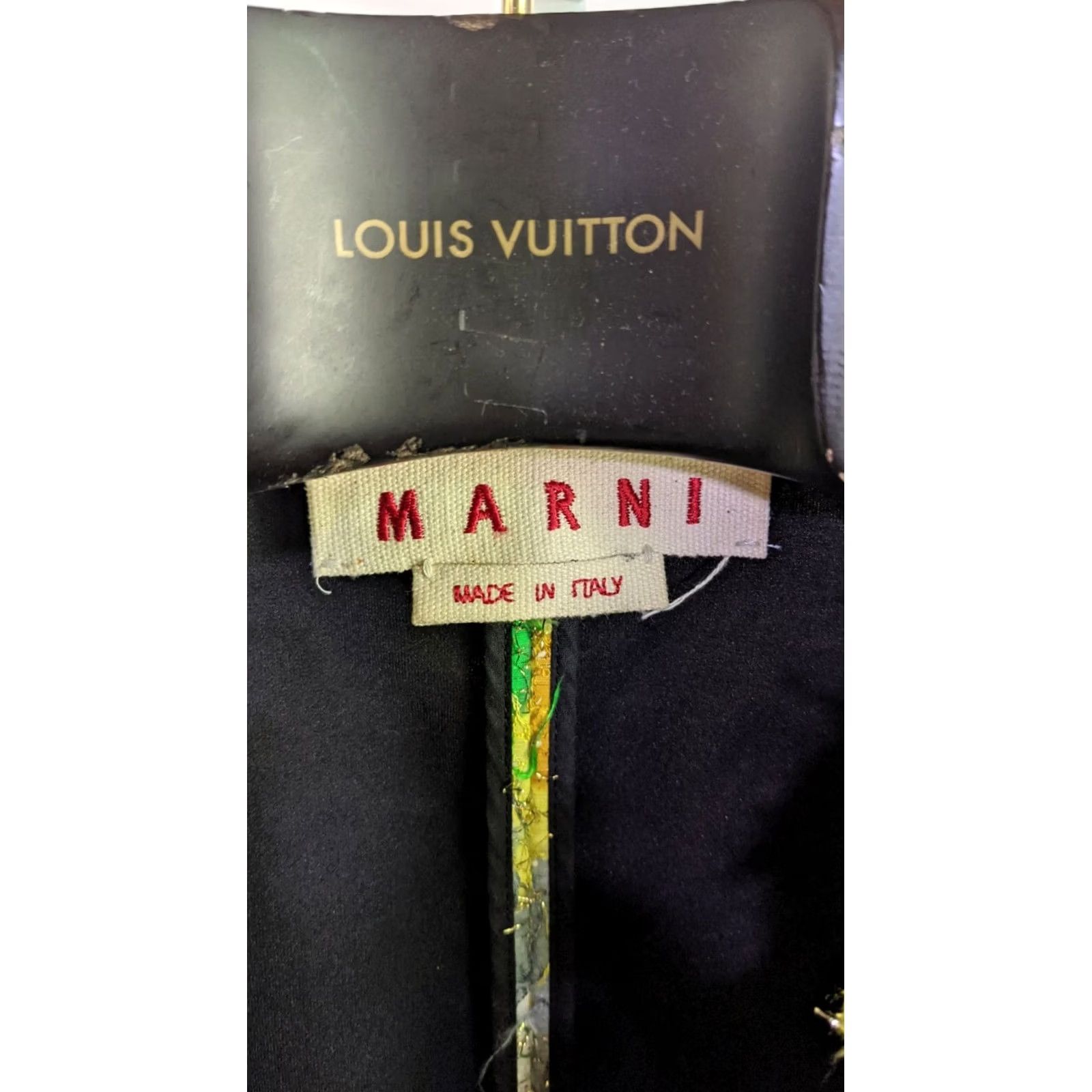 Marni Marni Floral Fuzzy Gold Chesterfield Jacket Multicolor 42 Italy Women Jacket Multicolor 42 Louis? Size M / US 6-8 / IT 42-44 - 6 Thumbnail