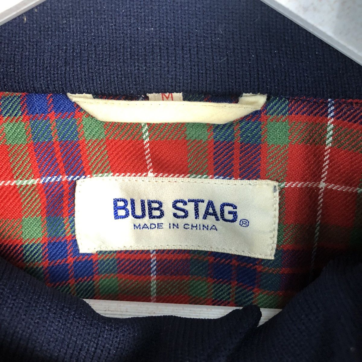 Japanese Brand Bug Stag Dark Blue Bombers Jacket #A1302 Size US M / EU 48-50 / 2 - 11 Thumbnail