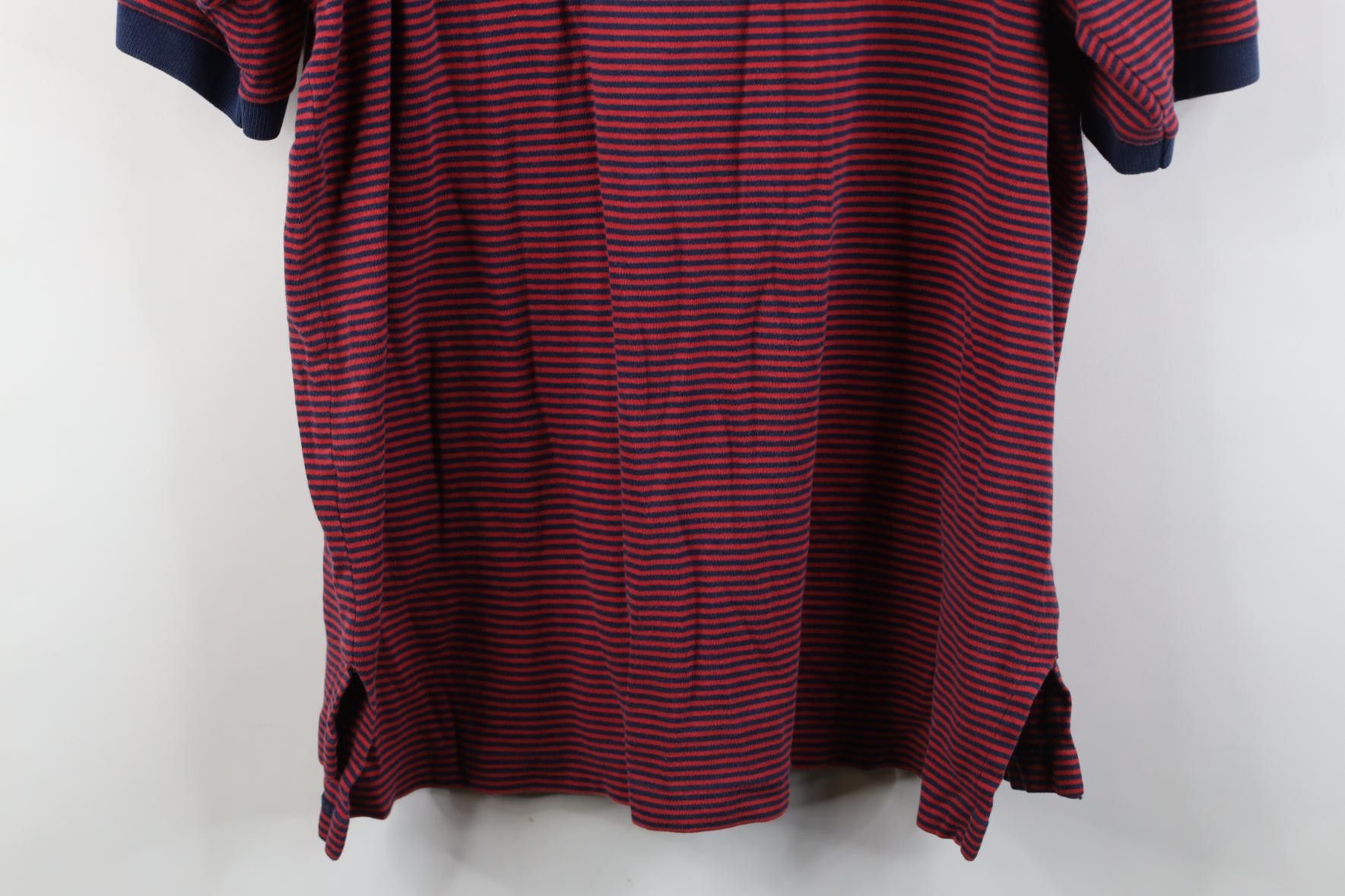 Polo Ralph Lauren Vintage 90s Polo Golf Ralph Lauren Striped Shield Crest Polo Size US L / EU 52-54 / 3 - 13 Thumbnail