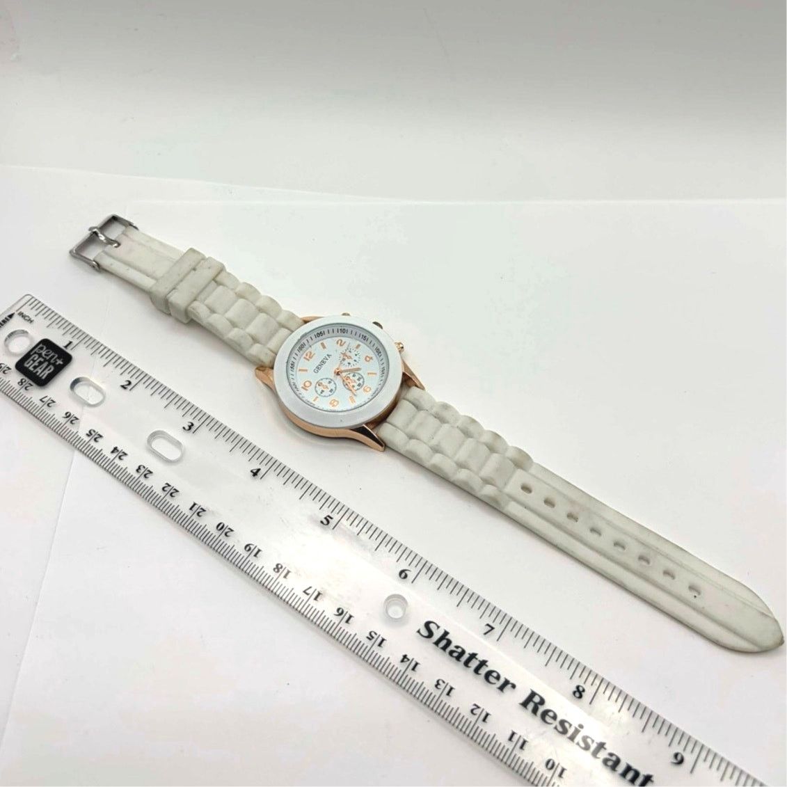 Geneva White & Rose Gold Geneva Men’s Watch Size ONE SIZE - 4 Thumbnail
