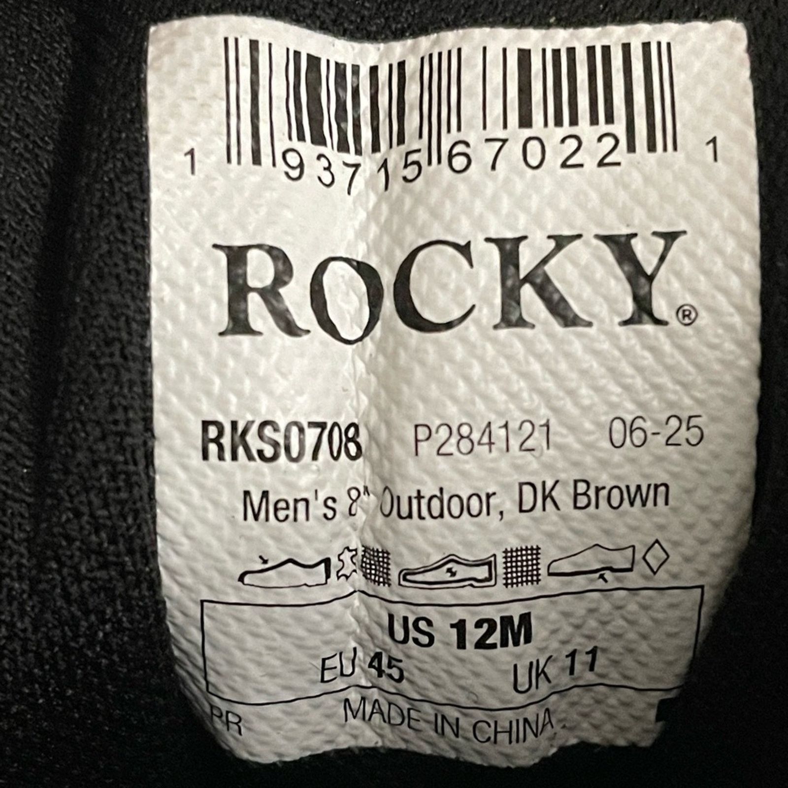 ROCKY Wildcat 400G Insulated Hunting Boot Brown Men 12M