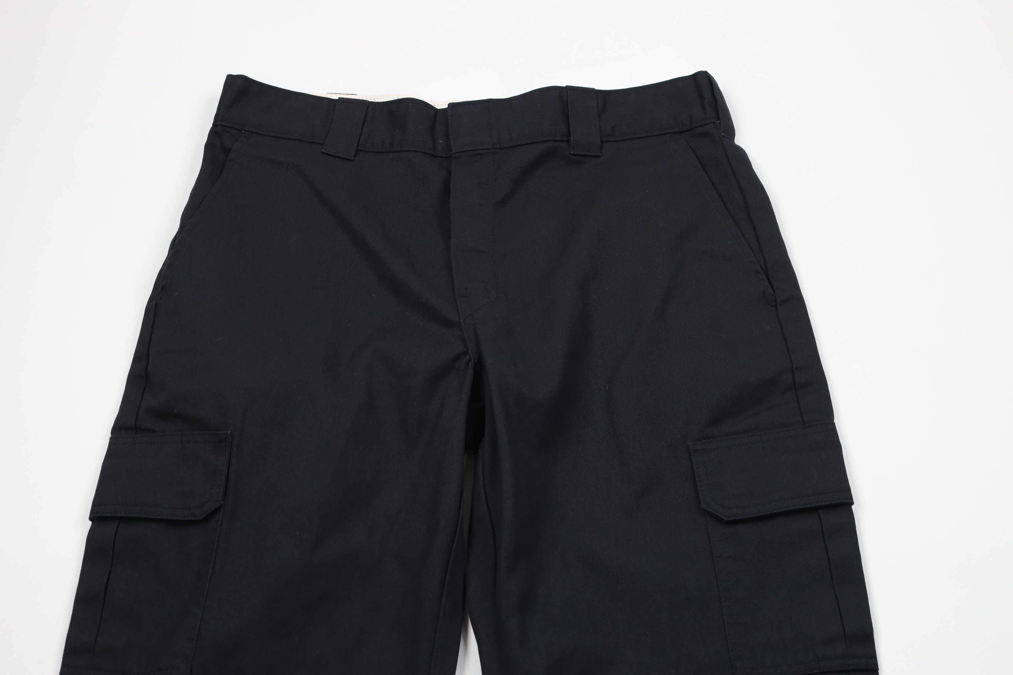 Dickies × Vintage Vintage Y2K Dickies Straight Wide Leg Cargo Pants Black Size US 36 / EU 52 - 2 Thumbnail