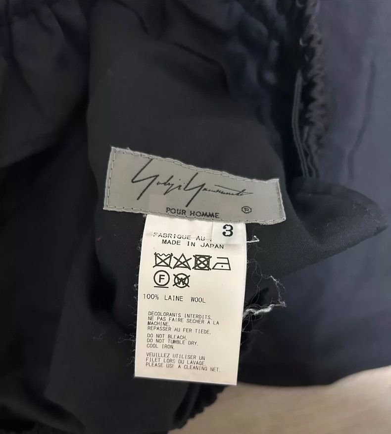 Yohji Yamamoto Yohji Yamamoto size 3 19aw Side Double Multi-Button Pants Size US 30 / EU 46 - 2 Thumbnail