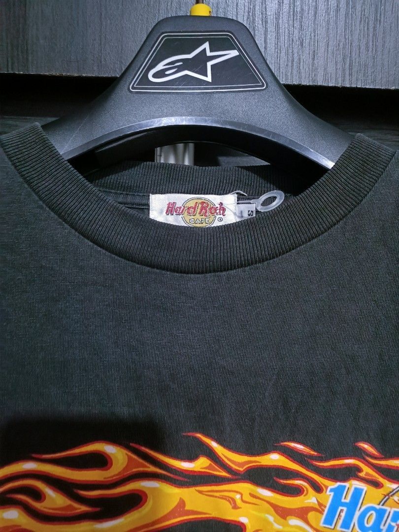 Hard Rock Cafe × Vintage Vintage flame hard rock cafe bangkok shirt Size US S / EU 44-46 / 1 - 3 Thumbnail