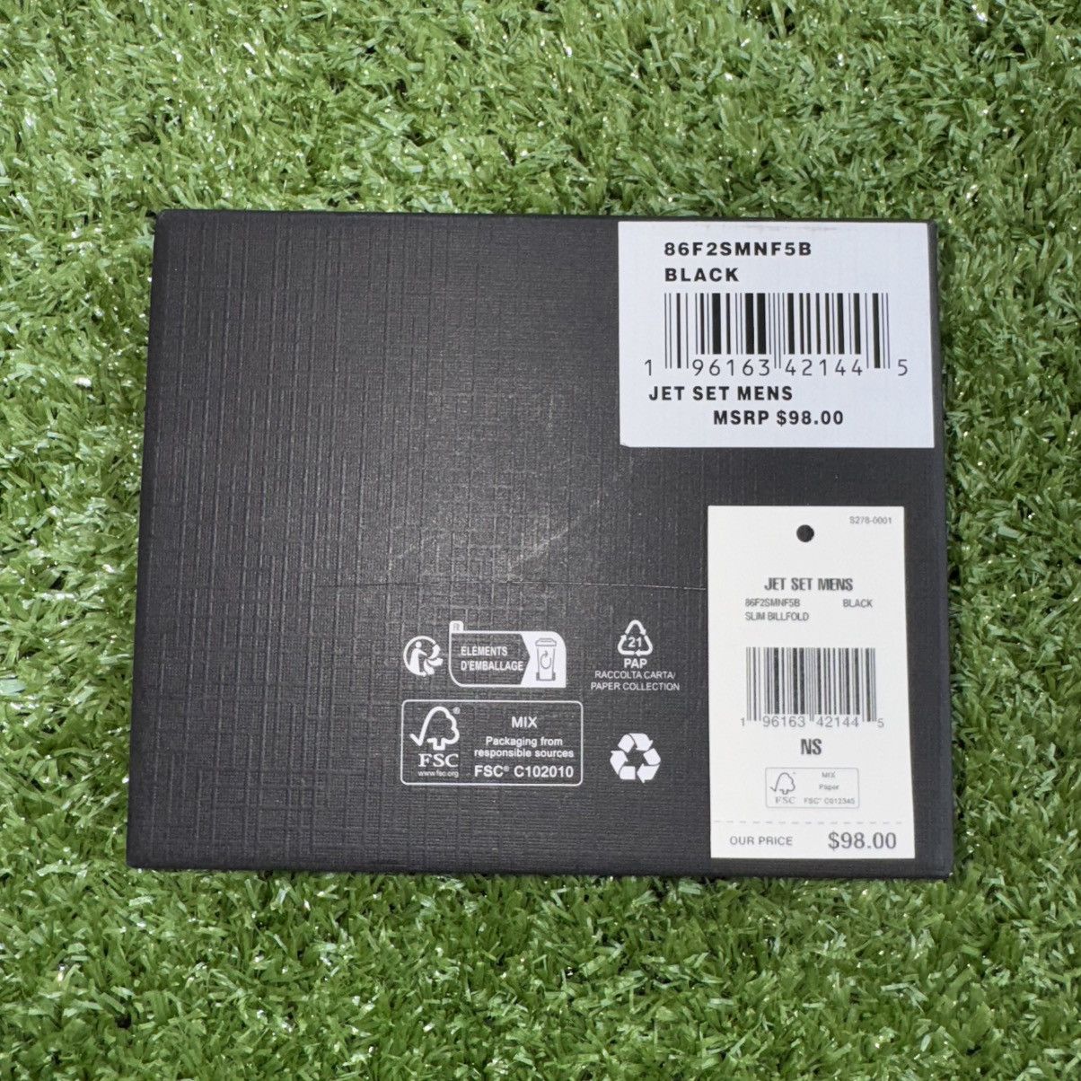 Michael Kors × Vintage Michael Kors Black Jet Set Leather Bi-Fold (Billfold) Wallet Size ONE SIZE - 6 Thumbnail