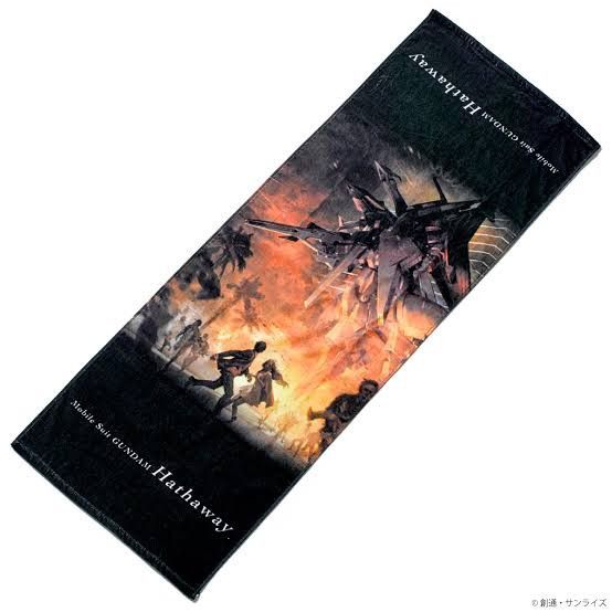 Japanese Brand Mobile Suit Gundam Hathaway Towel Size ONE SIZE - 4 Thumbnail