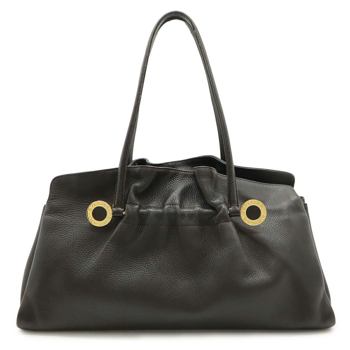 Bvlgari Bvlgari Bvlgari BVLGARI BVLGARI Twist Leather Tote Bag Leather Shoulder Bag DUTY FREE for USA Size ONE SIZE - 1 Thumbnail