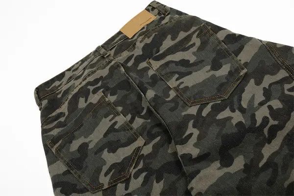Japanese Brand VIBE American workwear men's loose camouflage machete jeans Size US 32 / EU 48 - 5 Thumbnail