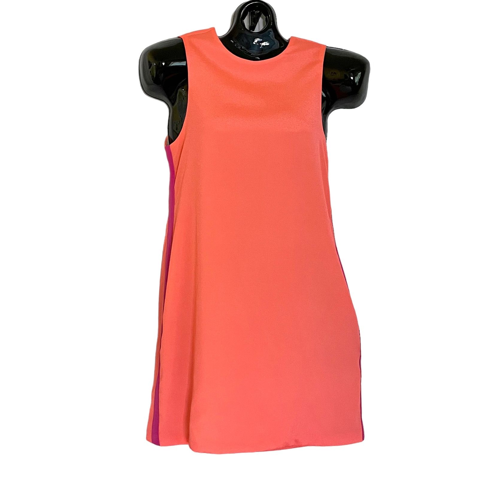 Other NWT Naven Sporty Twiggy Mini Dress Neon Salmon Pop Pink Size XS / US 0-2 / IT 36-38 - 1 Thumbnail