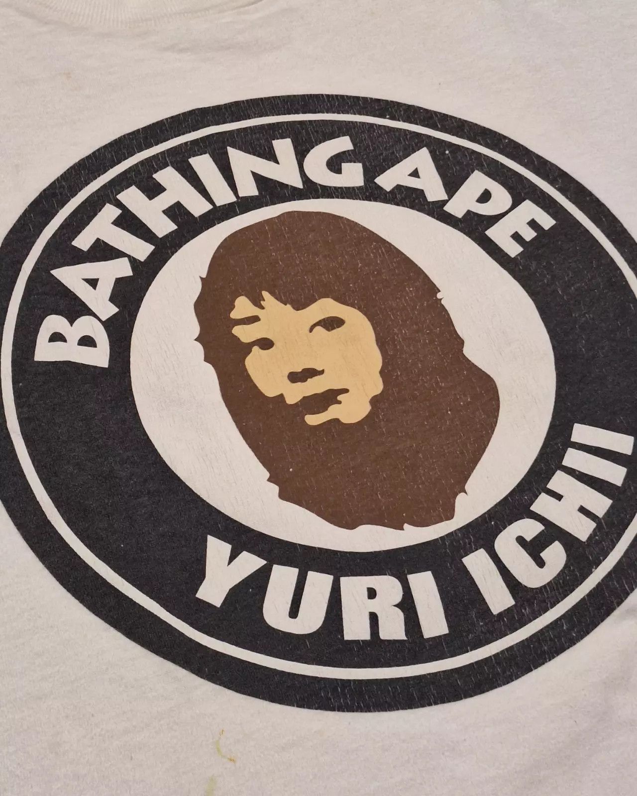 Bape × Nigo × Vintage RARE 90s "Yuri Ichi" Bape Busy Works OG Tee Shirt Nigo Size US M / EU 48-50 / 2 - 4 Thumbnail