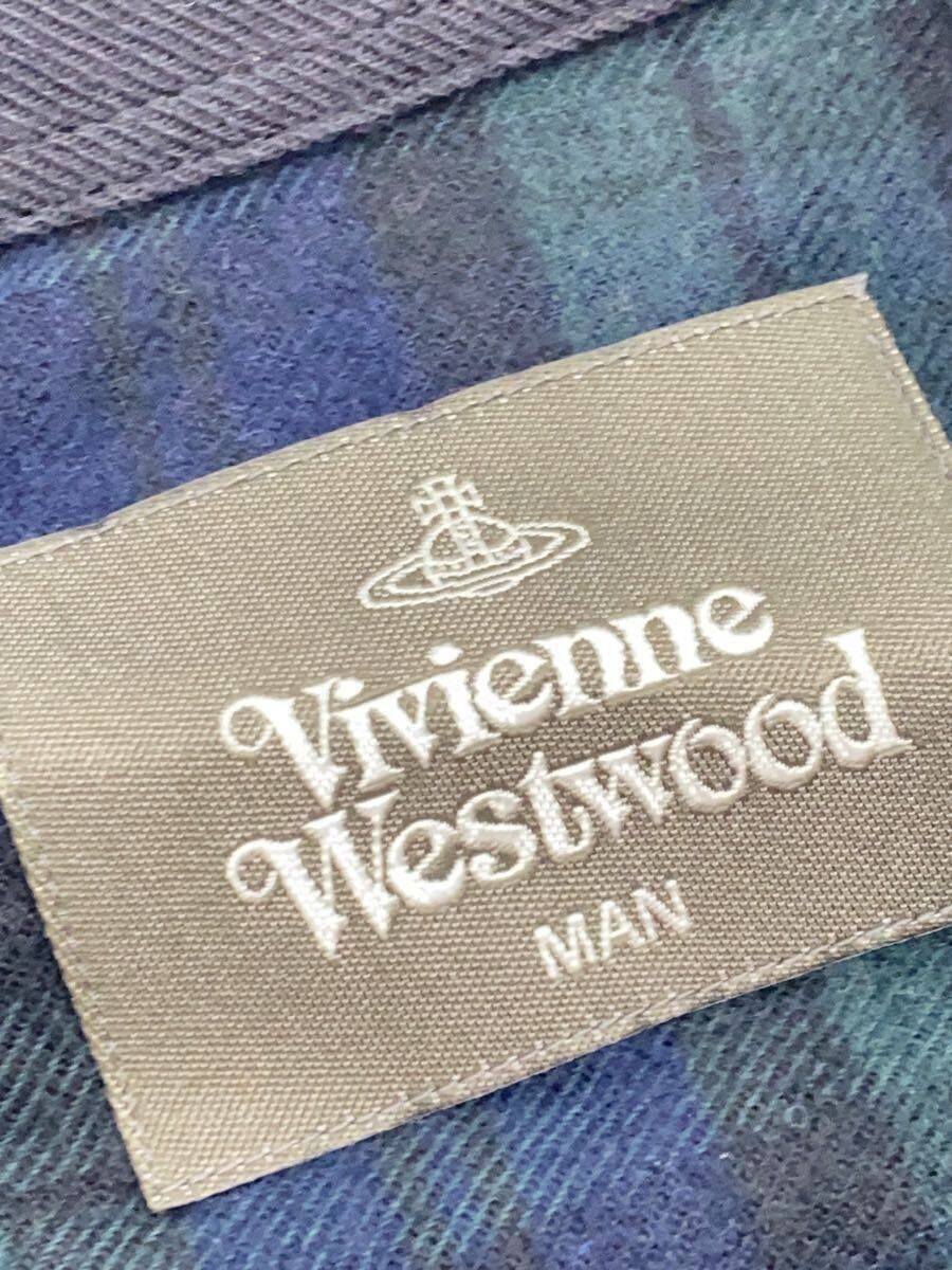Vivienne Westwood Panel Plaid Orb Button Shirt Size US M / EU 48-50 / 2 - 4 Thumbnail