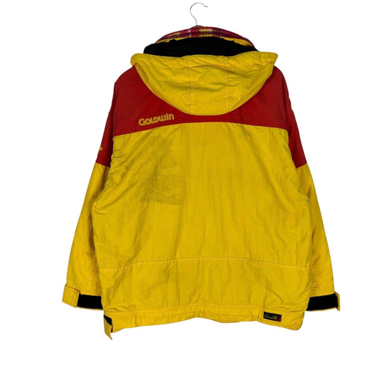 Goldwin 🌟VINTAGE 90s GOLDWIN HOODIE HALF ZIP SKI WEAR JACKET Size US M / EU 48-50 / 2 - 8 Thumbnail
