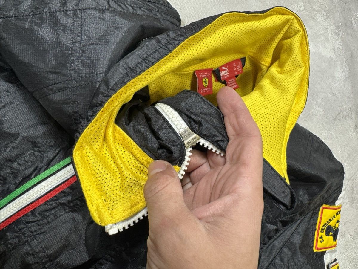 Puma Vintage Puma Scuderia Ferrari Black Racing Jacket Size US S / EU 44-46 / 1 - 8 Thumbnail
