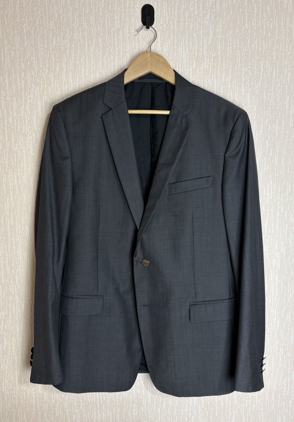 Versace Versace Collection Men's Wool Blazer Medusa Metal Buttons Size 54R - 2 Thumbnail
