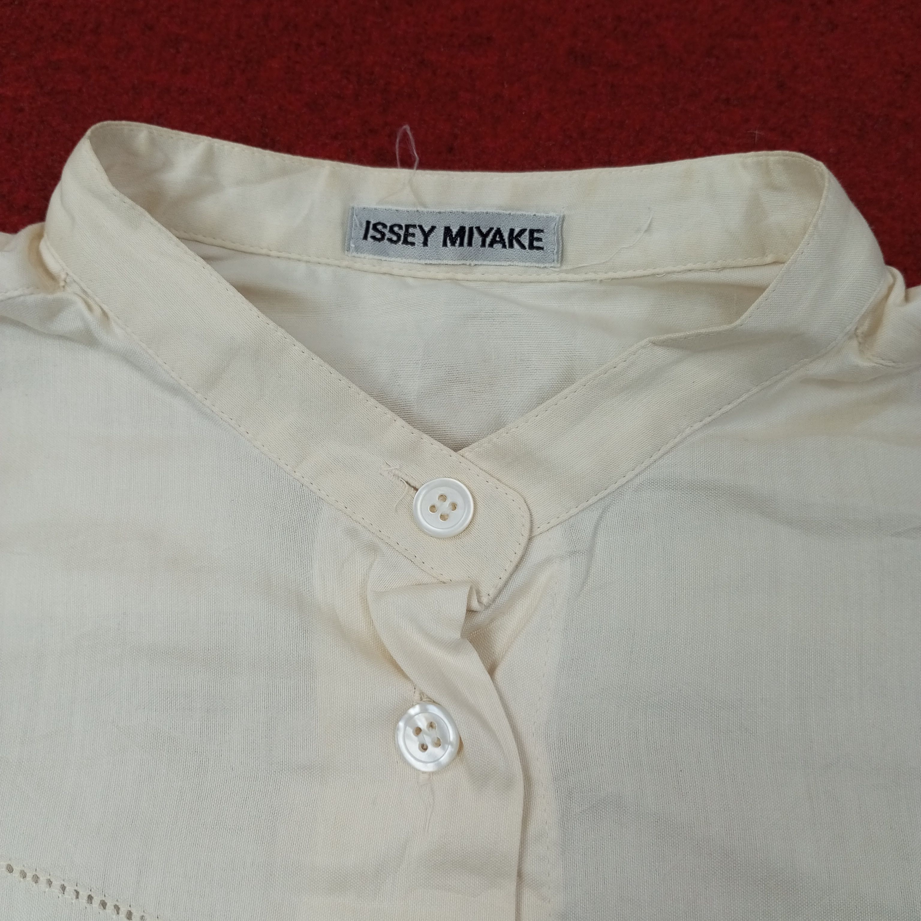 Issey Miyake Issey Miyake Japanese Designer Shirt c223n53 Size US M / EU 48-50 / 2 - 2 Thumbnail