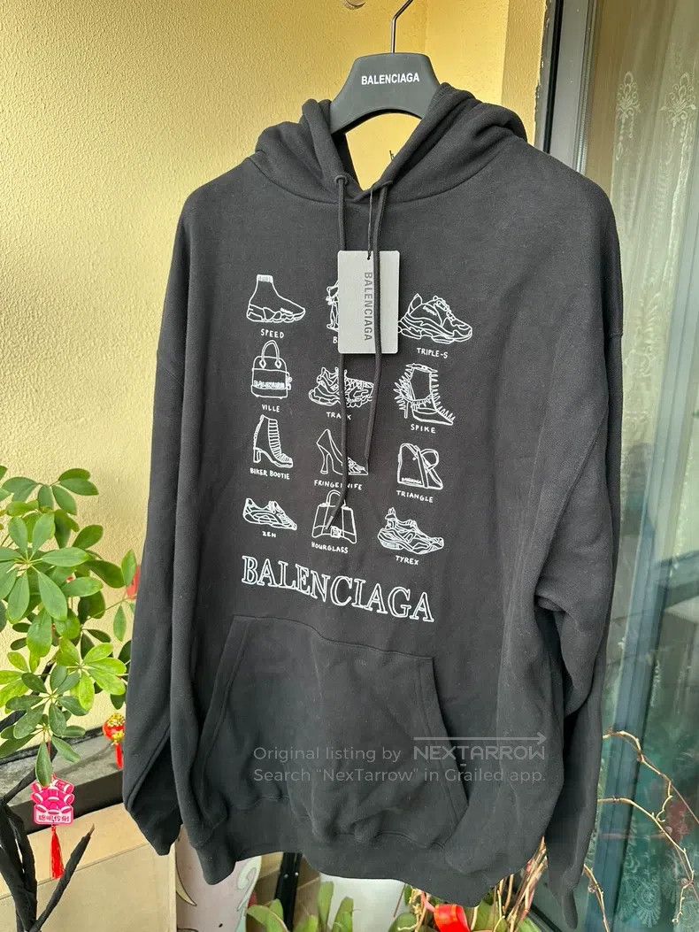 Balenciaga Shoe Bag Sweatshirt
