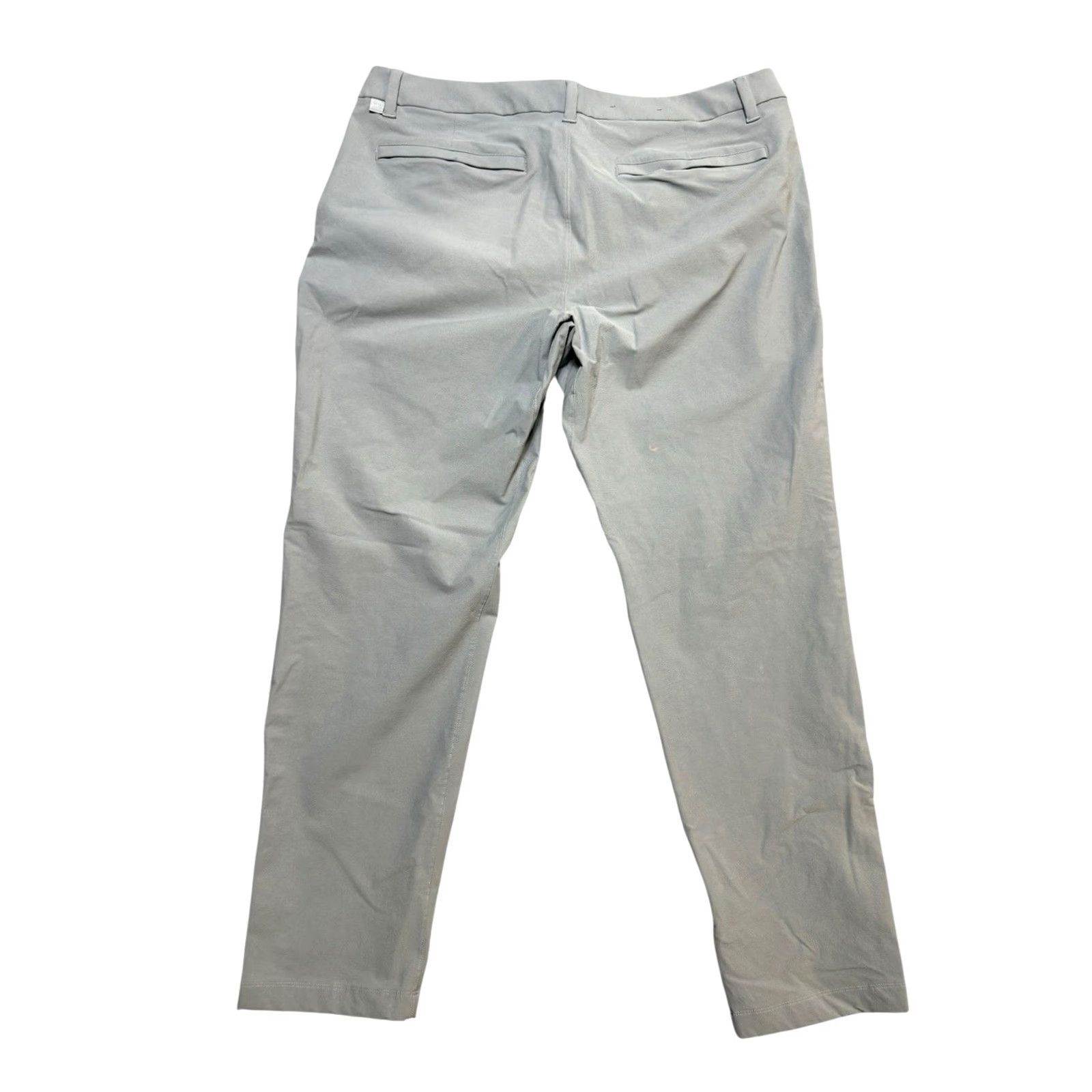 Lululemon Lululemon Pants Mens 38 Taupe Gray ABC Stretch Straight Fit Performance Trousers Size US 38 / EU 54 - 2 Thumbnail