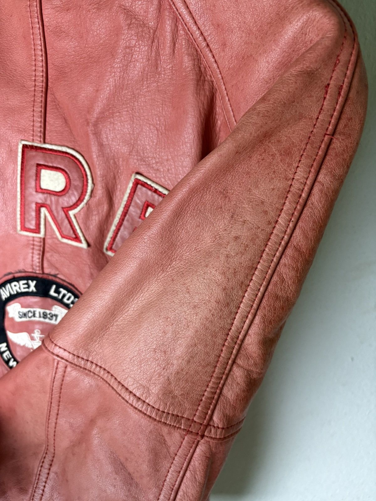 Avirex × Vintage Avirex USA Authentic Leather Jacket Size xs Size US S / EU 44-46 / 1 - 11 Thumbnail