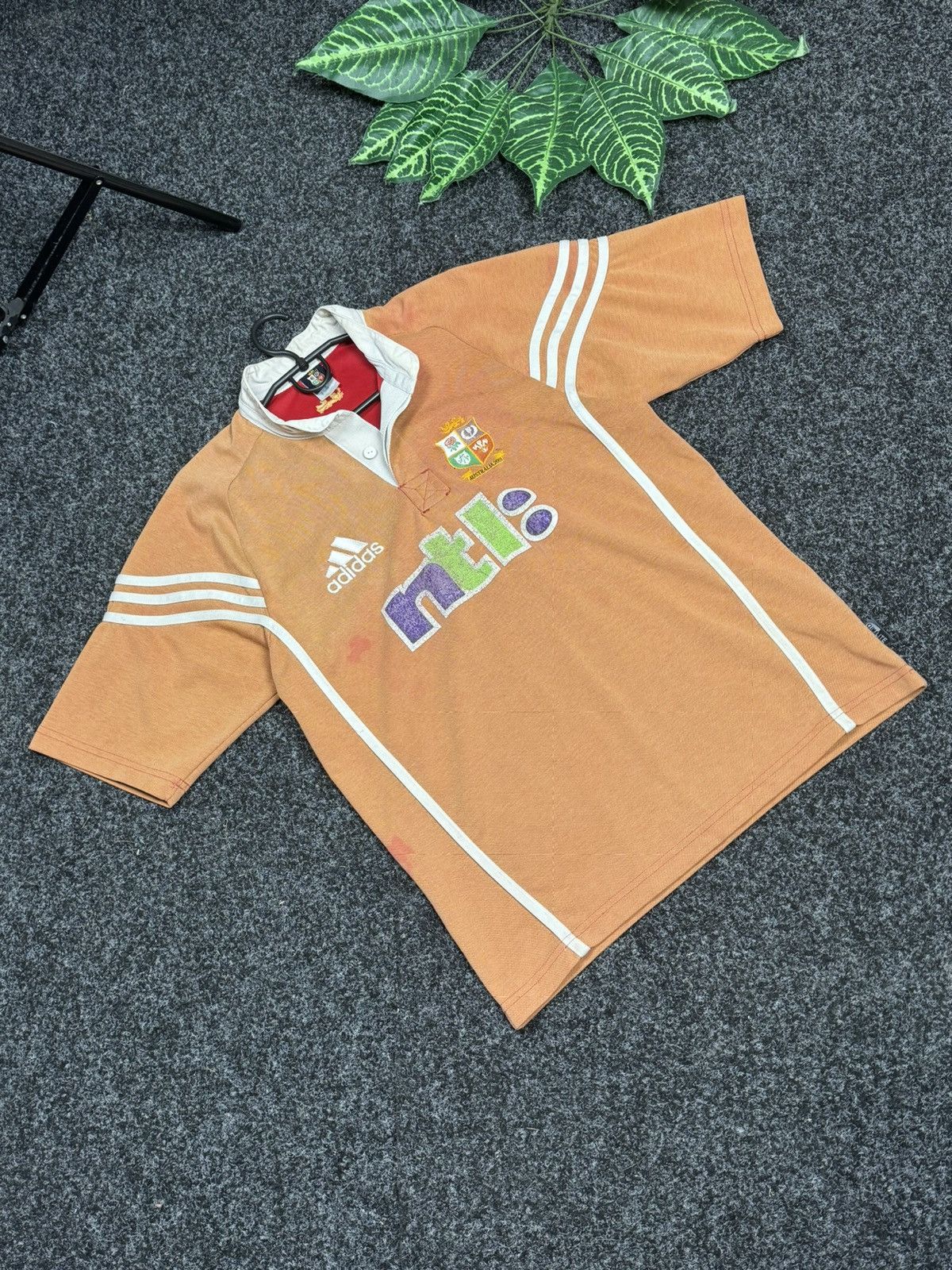 Adidas × Vintage Classic Rugby Shirts 2001 British Irish Vintage Old jersey Size US M / EU 48-50 / 2 - 24 Thumbnail