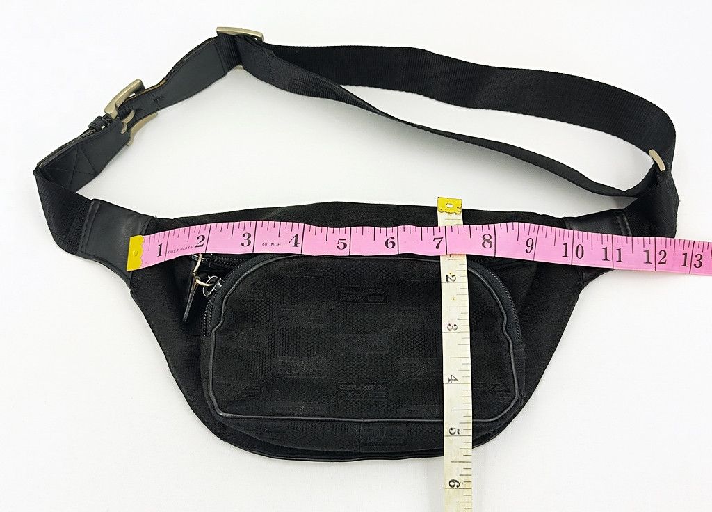Balenciaga distressed BALENCIAGA waist chest bag monogram logo vintage Size ONE SIZE - 19 Thumbnail