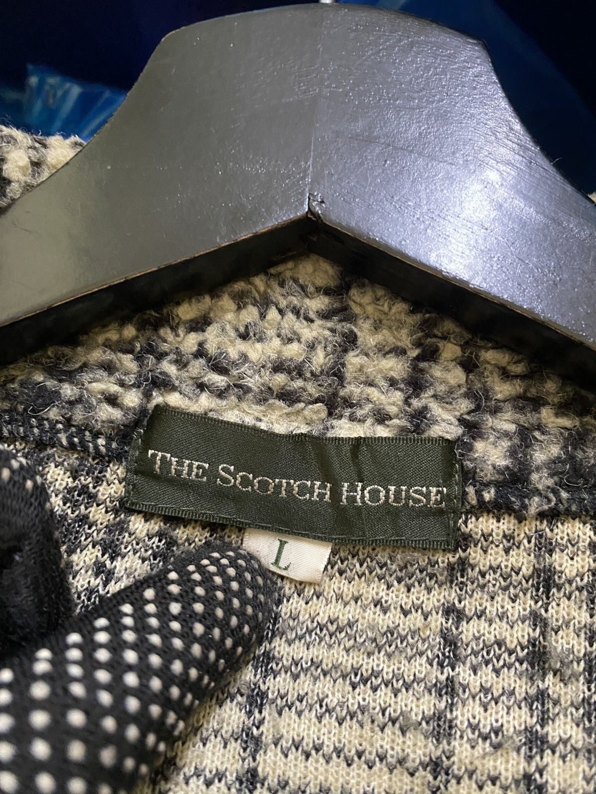 Vintage Vintage The Scotch House Wool Checkered Jacket – 1980s Men’s Size US M / EU 48-50 / 2 - 6 Thumbnail